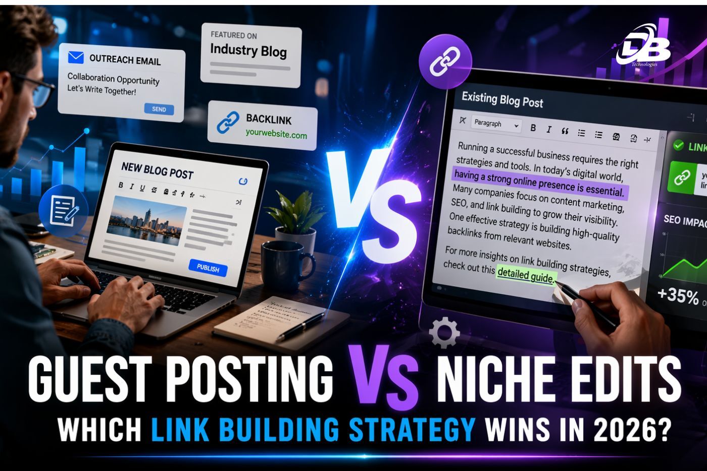 Guest posting vs niche edits