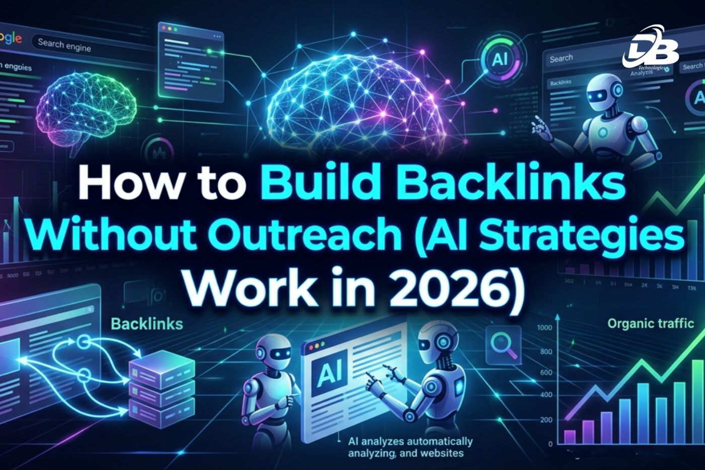 AI backlink strategy concept