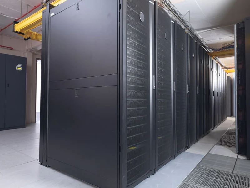 Domain hosting and website maintenance service with secure data center servers for reliable website performance