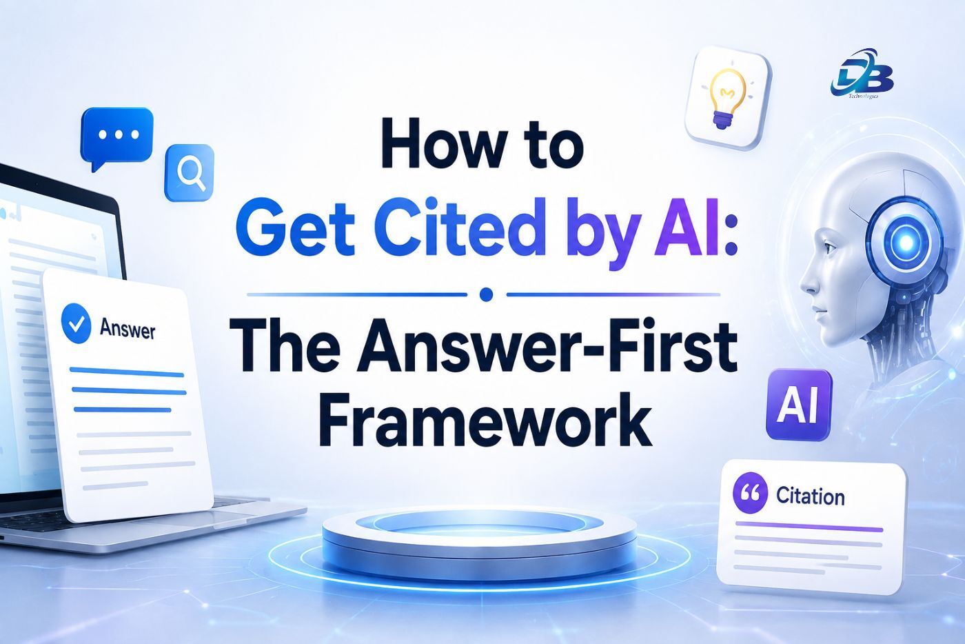 How to get cited by AI with the Answer-First Framework
